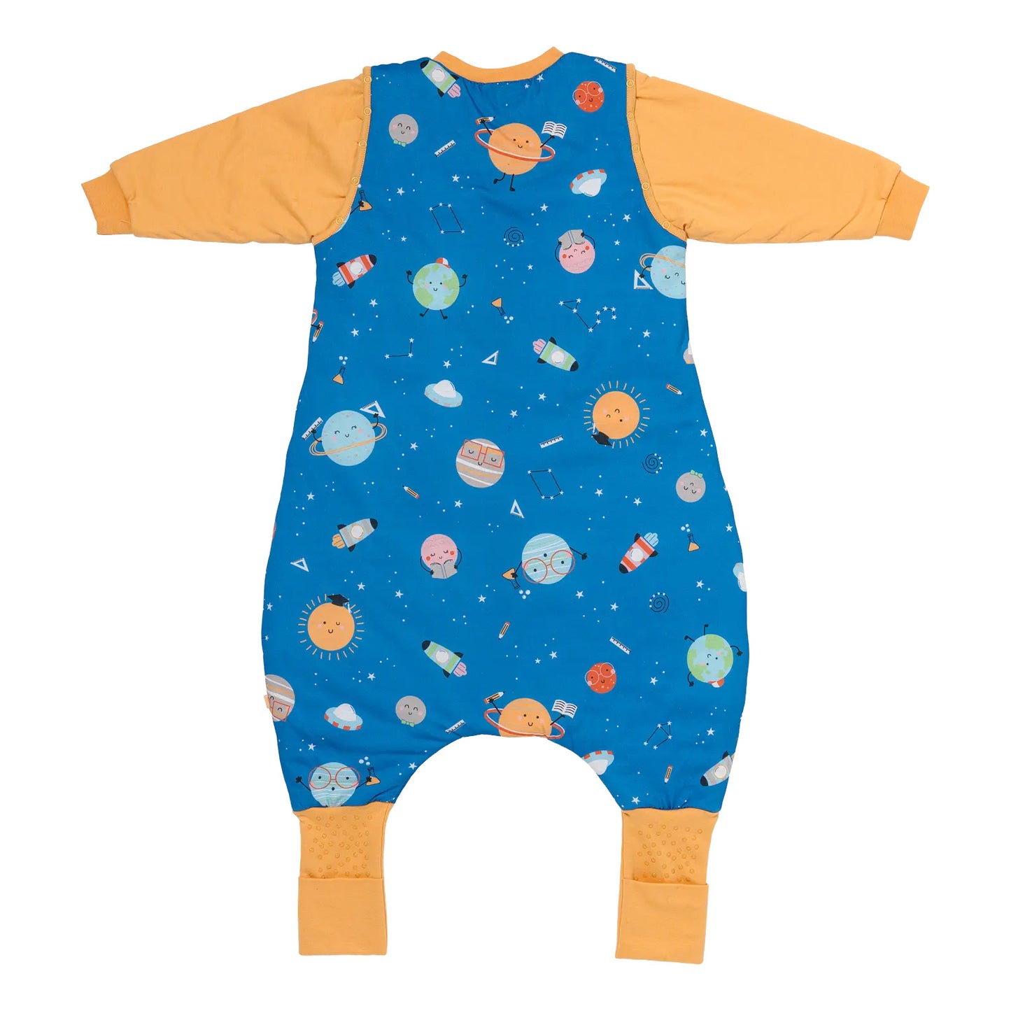 Schlafsack mit Füßen und umklappbaren Bündchen, 2.5 TOG