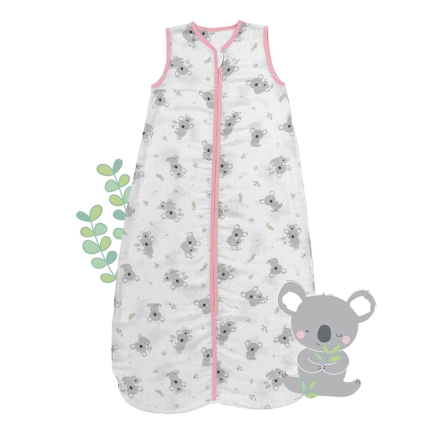 Musselin Babyschlafsack, 0.5 TOG