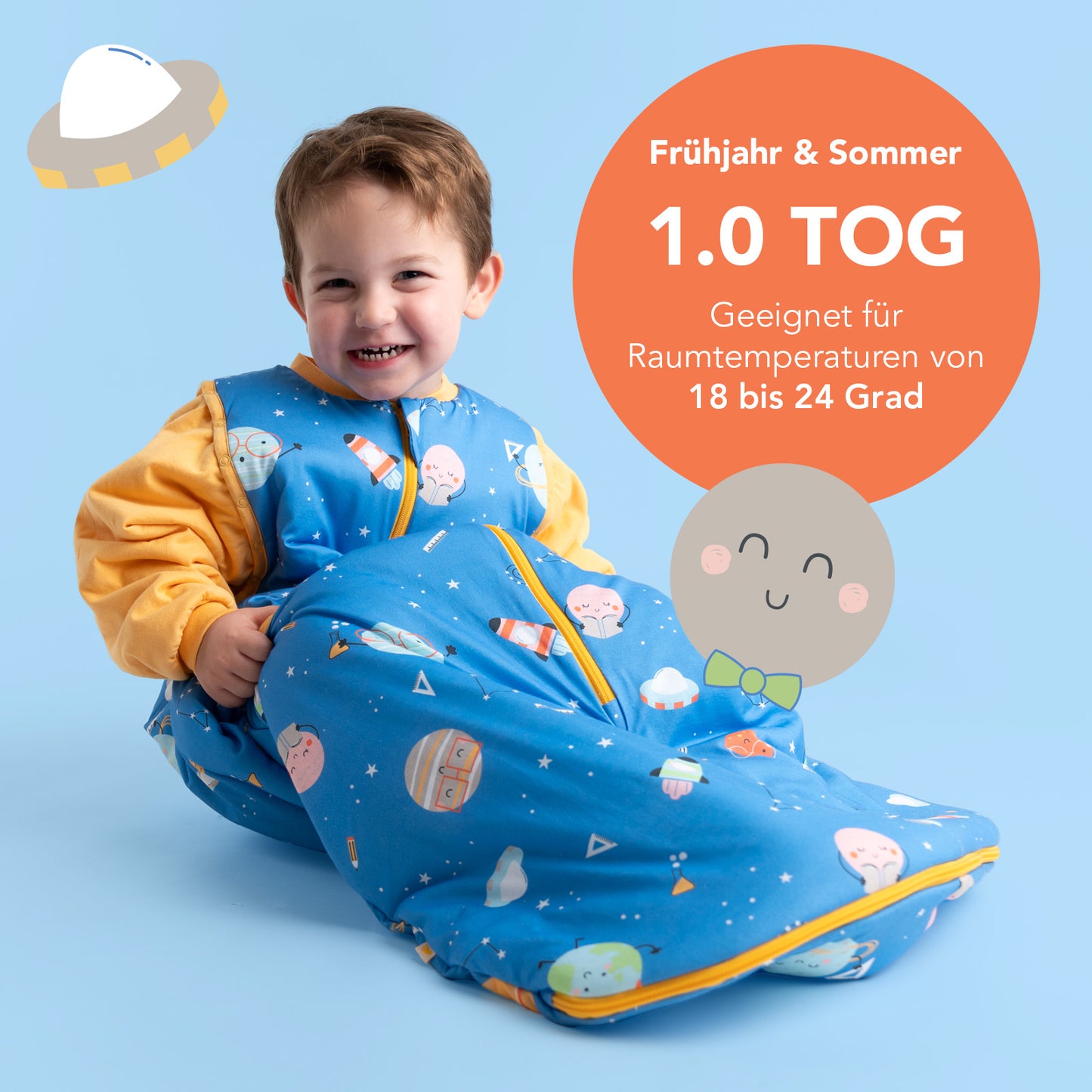 Babyschlafsack, 1.0 TOG