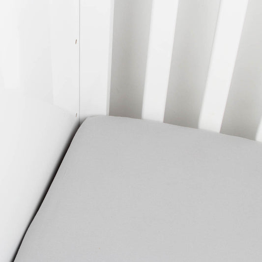 Spannbettlaken-Set für Kinderbett - 2er Pack Rosa Grau - (Bild-2)