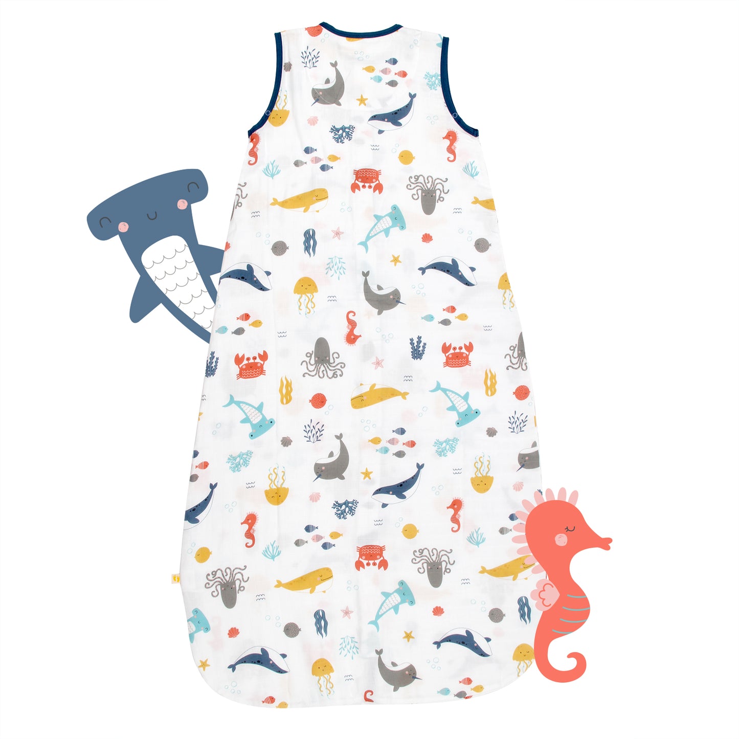 Musselin Babyschlafsack, 0.5 TOG