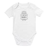 Bio Baby-Body Slogan kurzarm