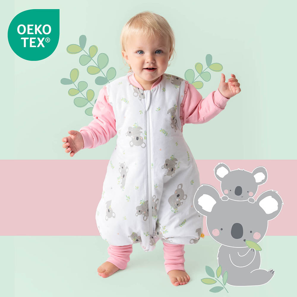 Schlafsack mit Füßen umklappbaren Bündchen und Ärmeln 1.0 TOG_Koala_OEKOTEX_1182