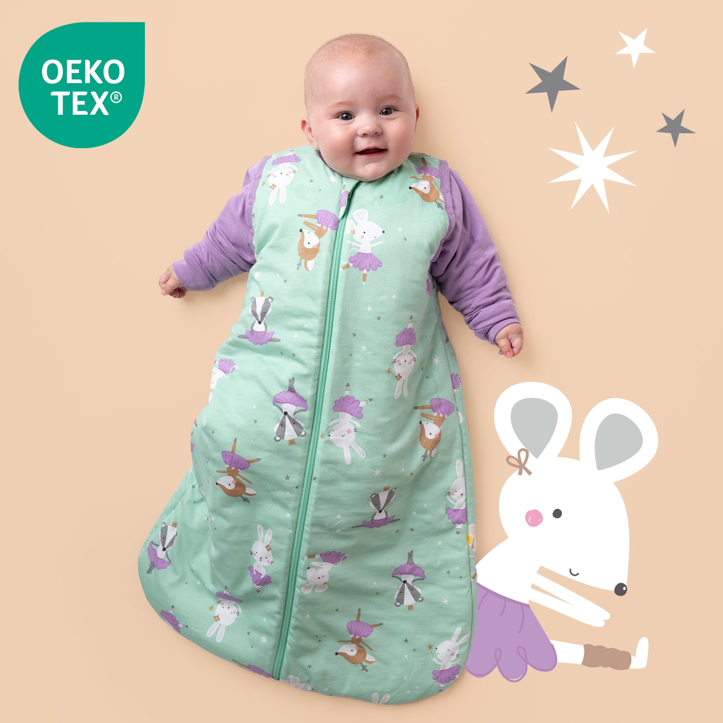 Babyschlafsack 1.0 TOG_Ballerina_OEKOTEX_1187