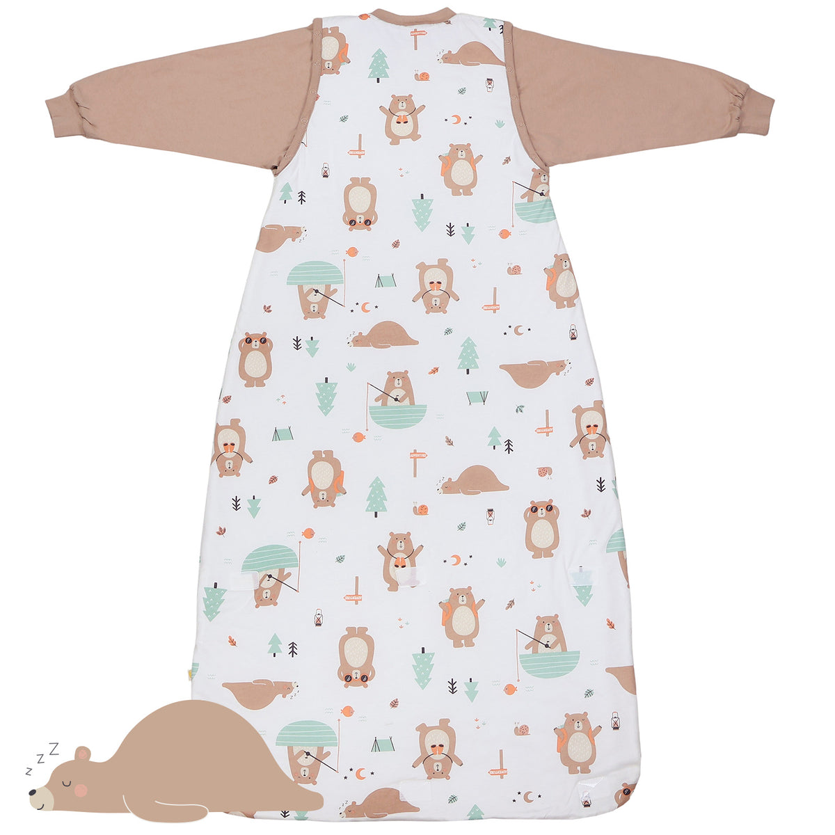 Babyschlafsack 1.0 TOG_Entdecker Bär_Rückseite_1187