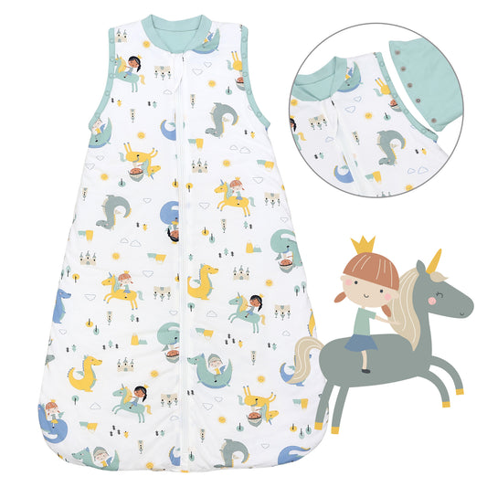 Babyschlafsack 1.0 TOG_Fantasia_Vorderseite mit Armausschnitt_1187