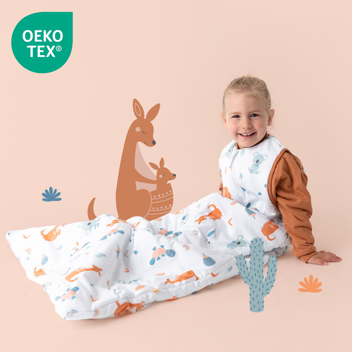 Babyschlafsack 1.0 TOG_Känguru_OEKOTEX_1187