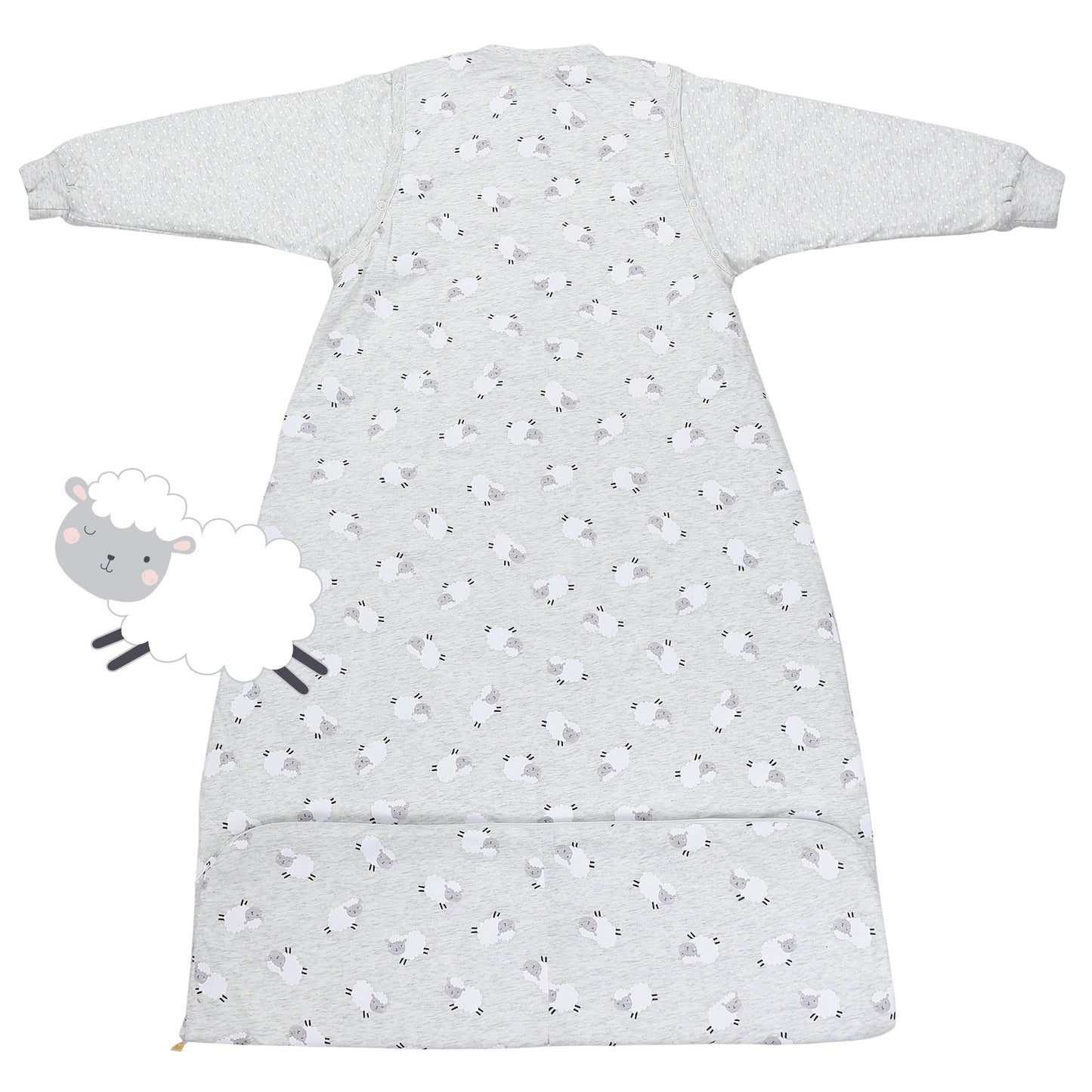Babyschlafsack 1.0 TOG_Schäfchen_Rückseite_1187