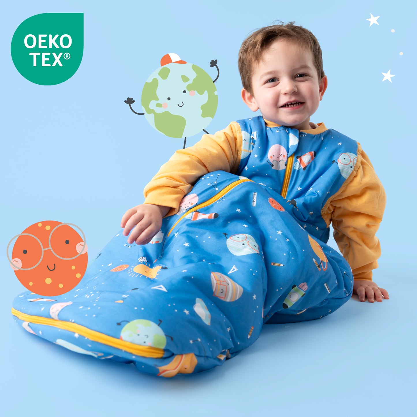 Babyschlafsack 1.0 TOG_Space_OEKOTEX_1187