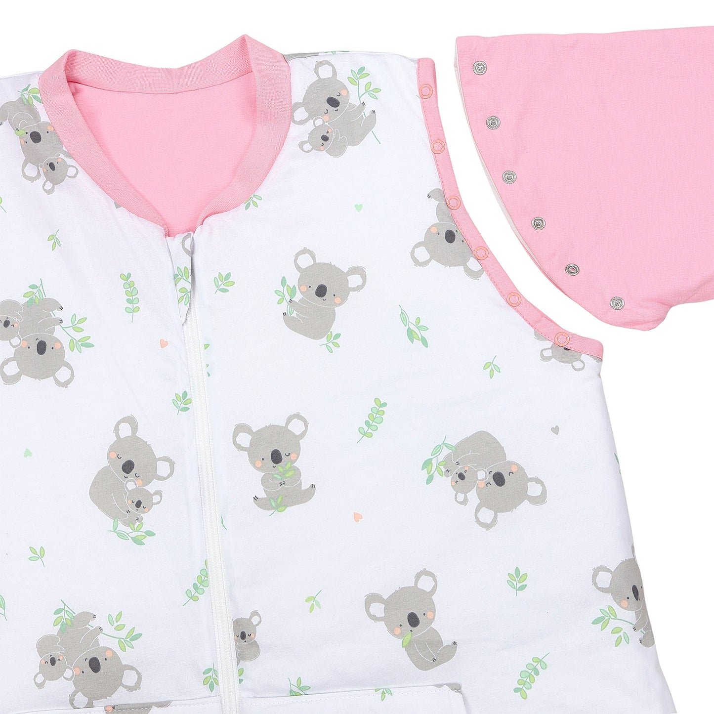 Schlafsack mit Füßen für Erwachsene mit umklappbaren Bündchen 2.5 TOG_Koala_1188_4