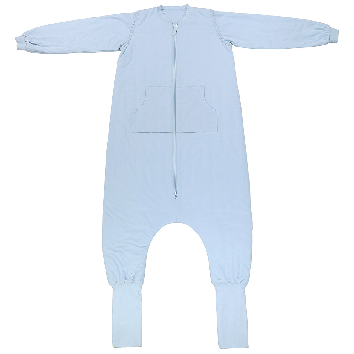 Schlafsack mit Füßen für Erwachsene mit umklappbaren Bündchen 3.5 TOG_Blue Ice_Vorderseite_1189