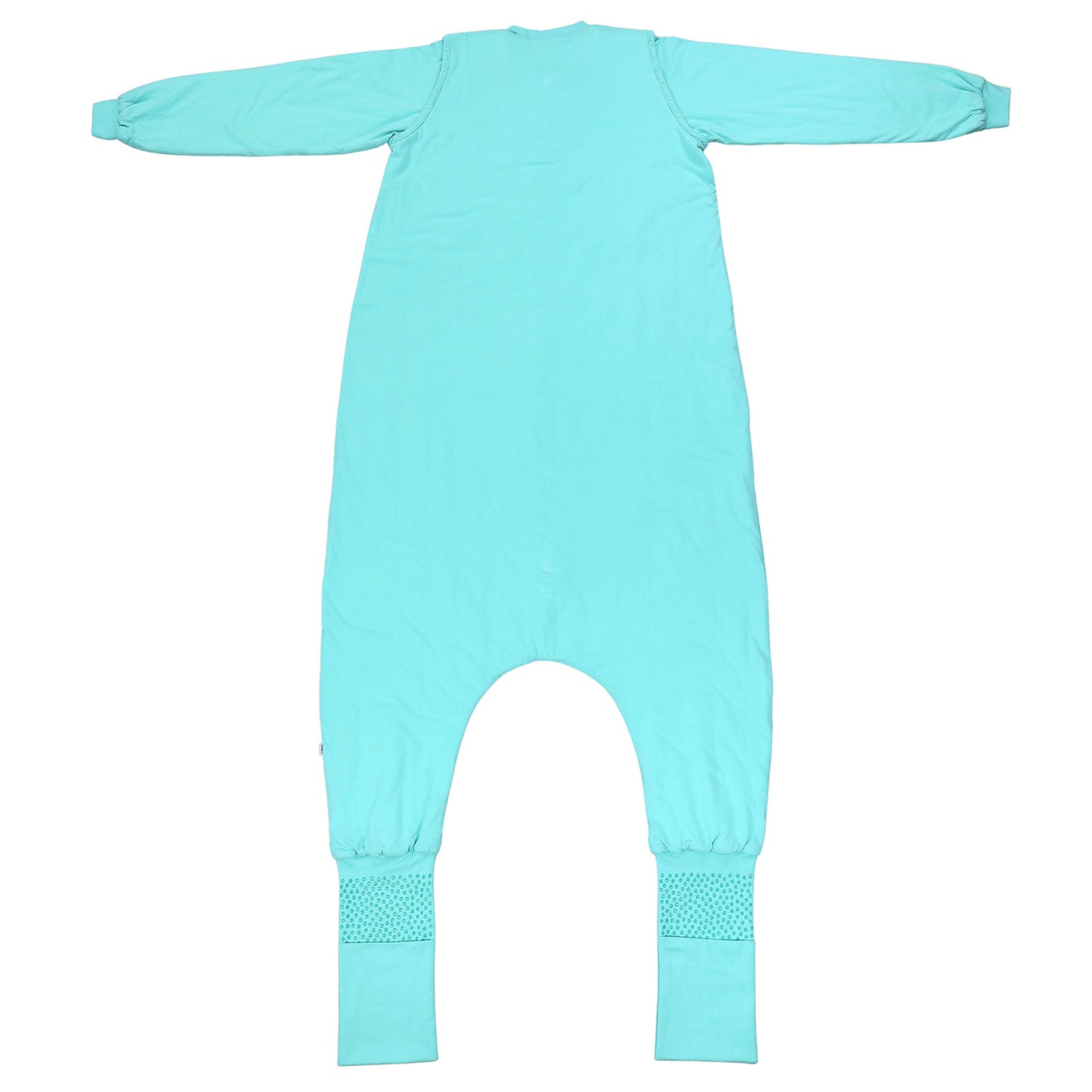 Schlafsack mit Füßen für Erwachsene mit umklappbaren Bündchen und Ärmeln 1.0 TOG_Aqua_Rückseite_1190