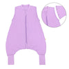 Schlafsack mit Füßen umklappbaren Bündchen und Ärmeln 1.0 TOG_Lavendel_Vorderseite mit Armausschnitt_1200