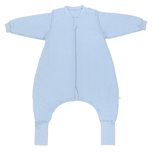 Schlafsack mit Füßen umklappbaren Bündchen und Ärmeln 1.0 TOG_Blue Ice_Vorderseite_1200