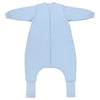 Schlafsack mit Füßen und umklappbaren Bündchen, 2.5 TOG Blue Ice