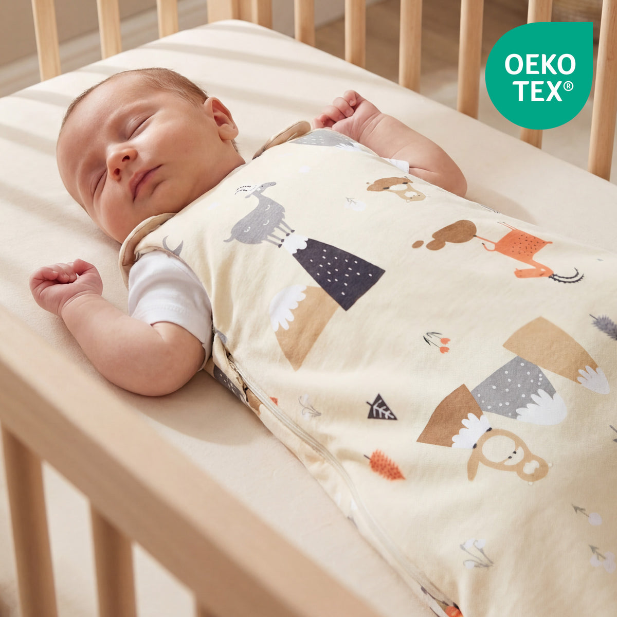 Babyschlafsack 1.0 TOG_Bergtiere_OEKOTEX_1204