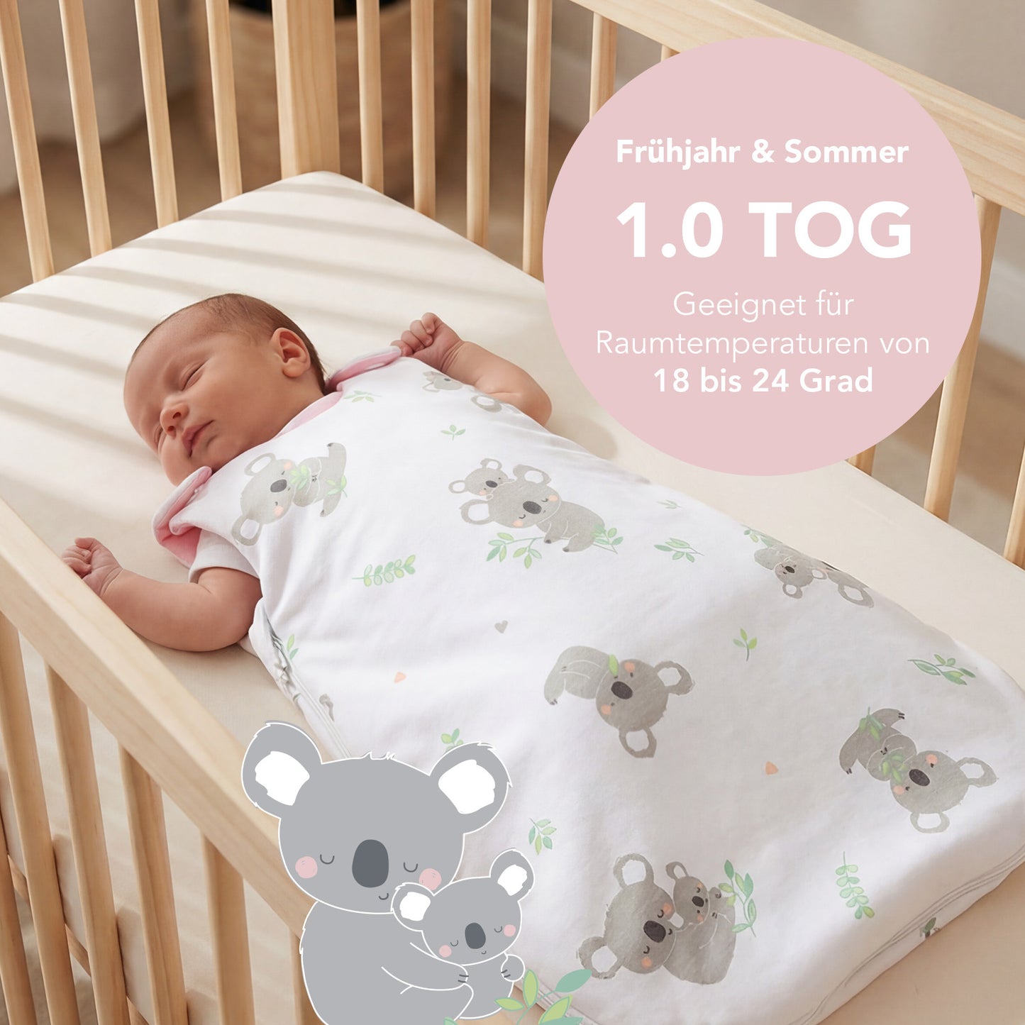 Babyschlafsack 1.0 TOG_Koala_TOG_1204