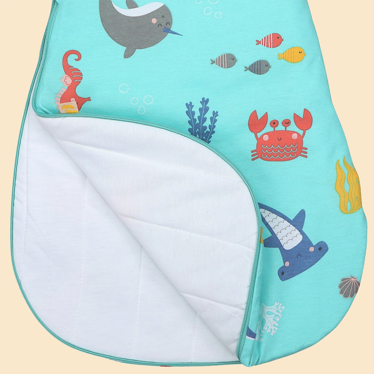 Babyschlafsack 1.0 TOG_Meerestiere_Detailaufnahme_1204