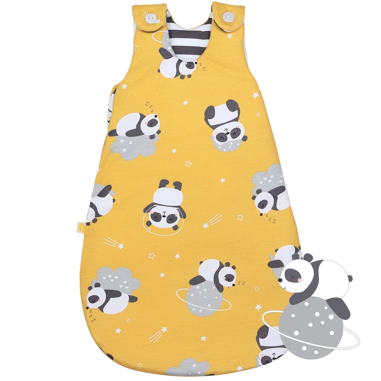 Babyschlafsack 1.0 TOG_Panda_Vorderseite_1204