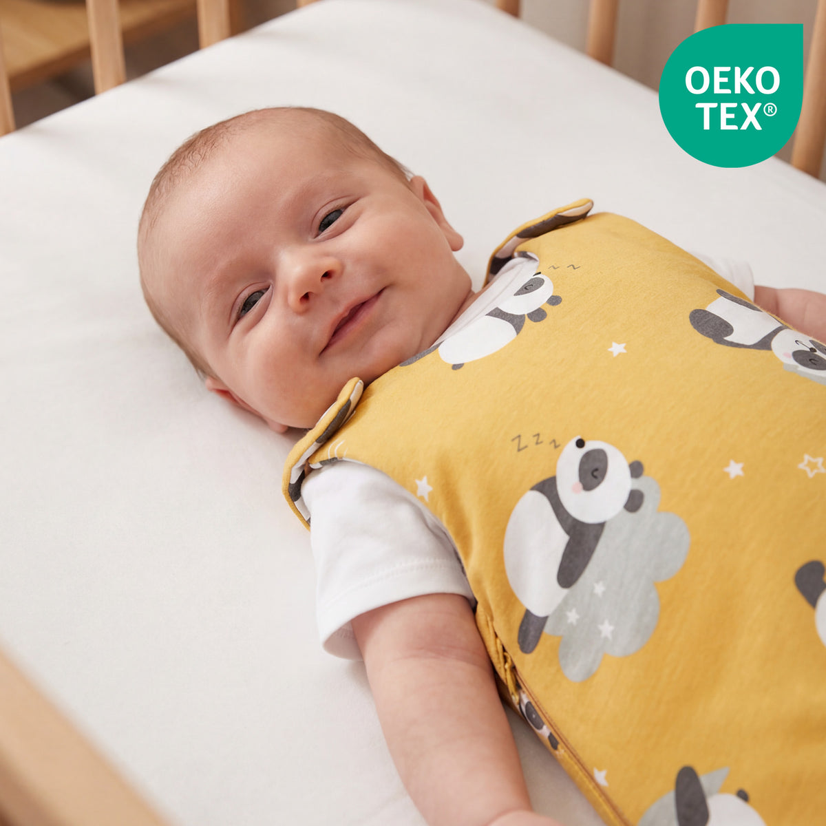 Babyschlafsack 1.0 TOG_Panda_OEKOTEX_1204