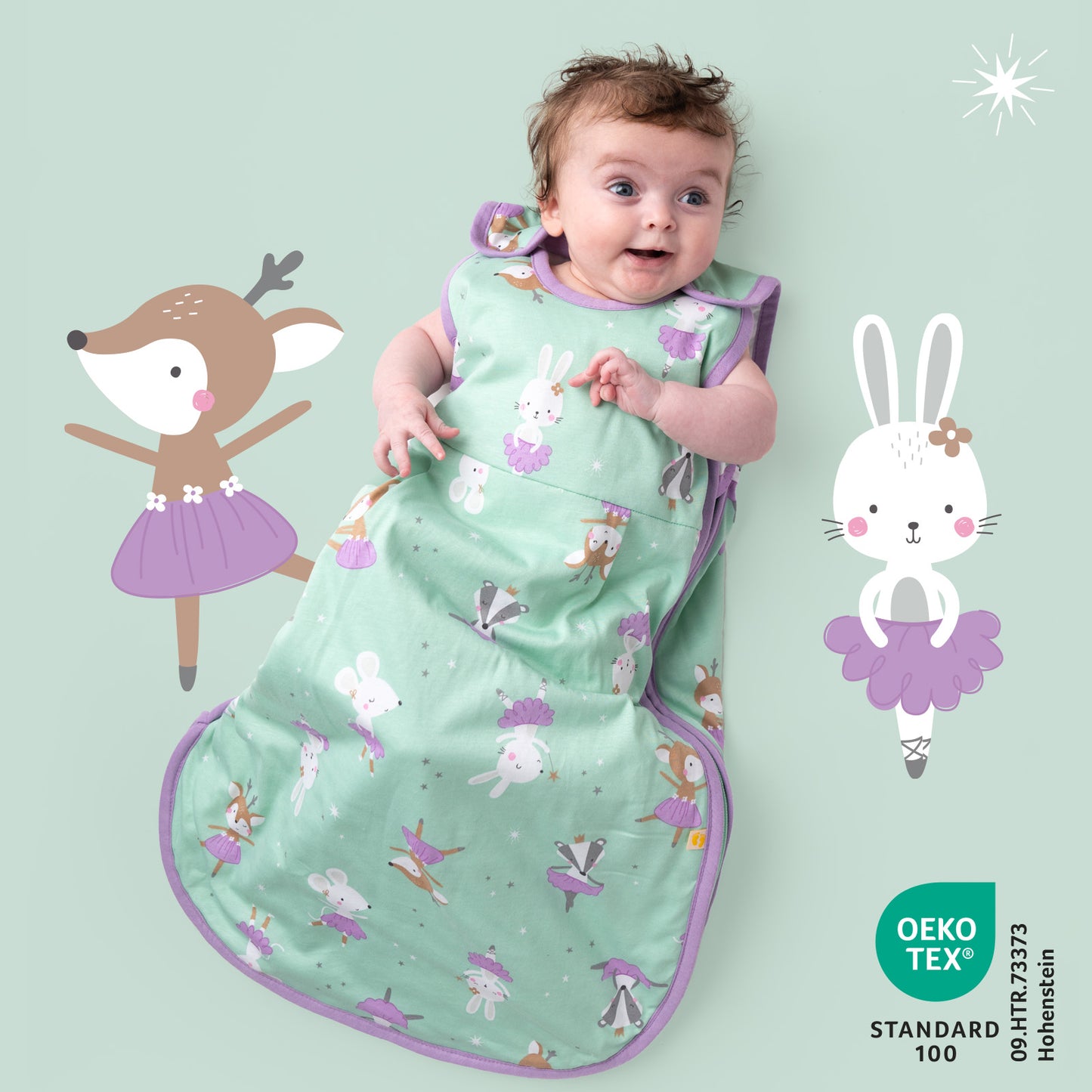 Babyschlafsack 1.0 TOG_Ballerina_OEKOTEX_1204