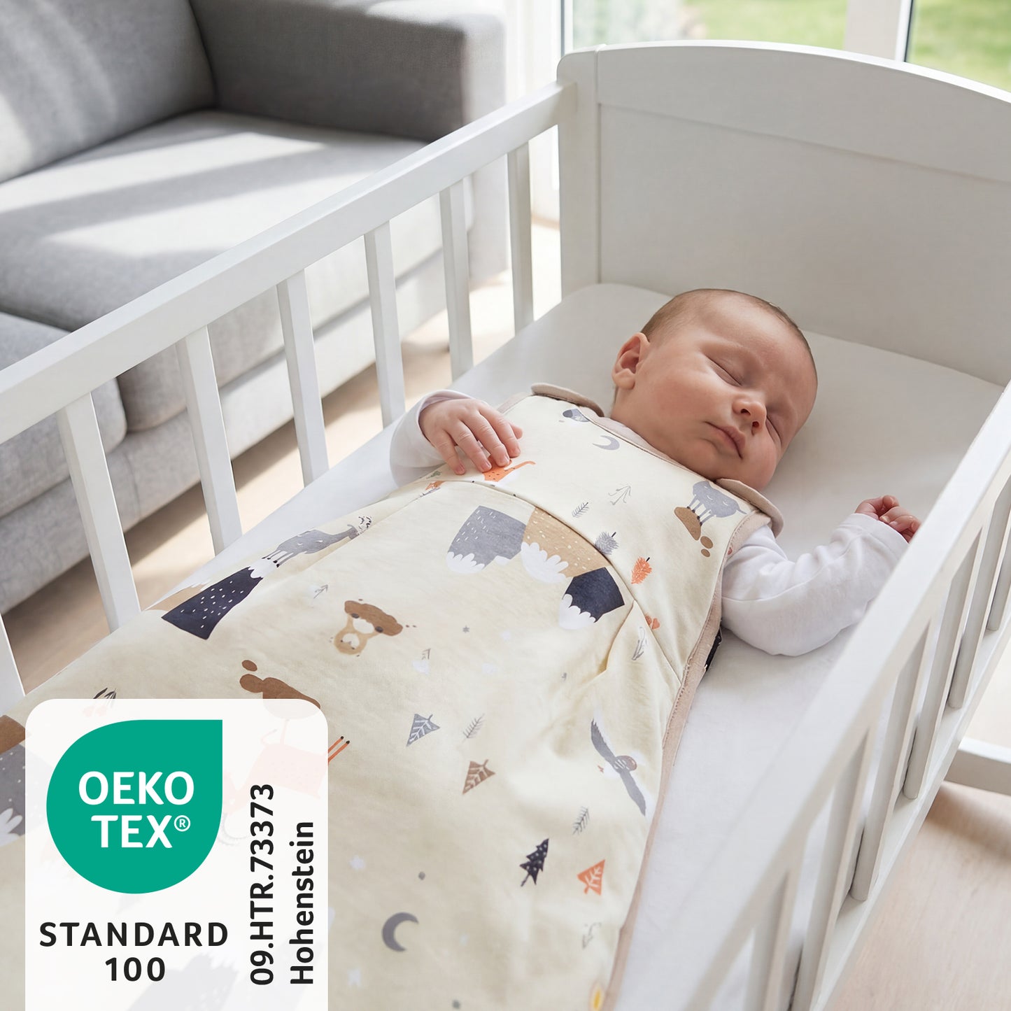 Babyschlafsack 1.0 TOG_Bergtiere_OEKOTEX_1204