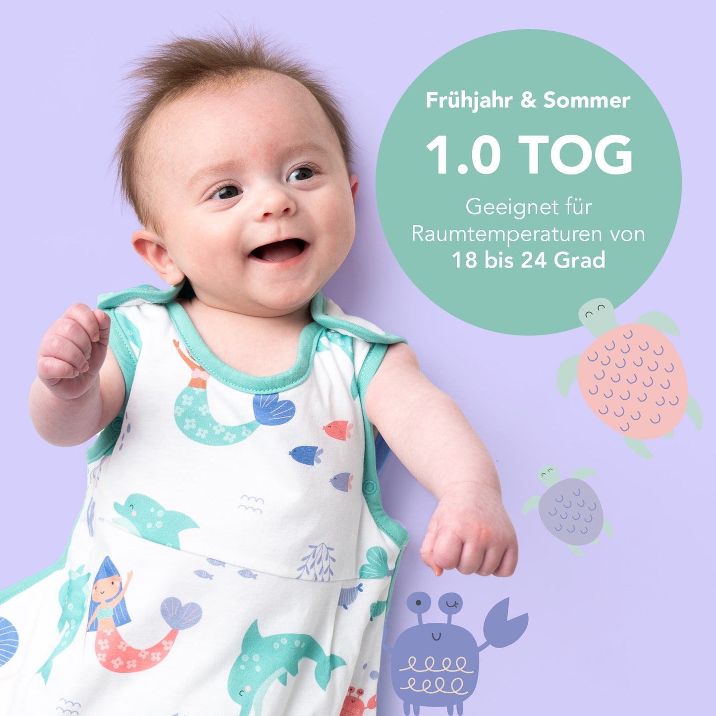 Babyschlafsack 1.0 TOG_Meerjungfrau_TOG_1204