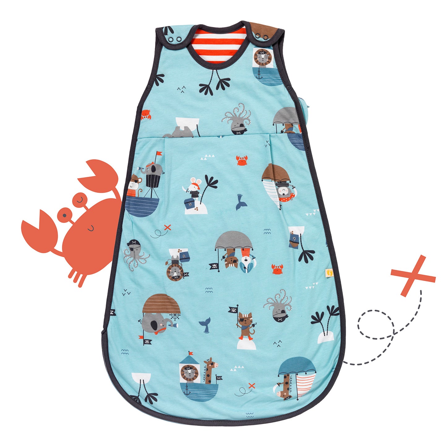 Babyschlafsack 1.0 TOG_Pirat_Vorderseite_1204