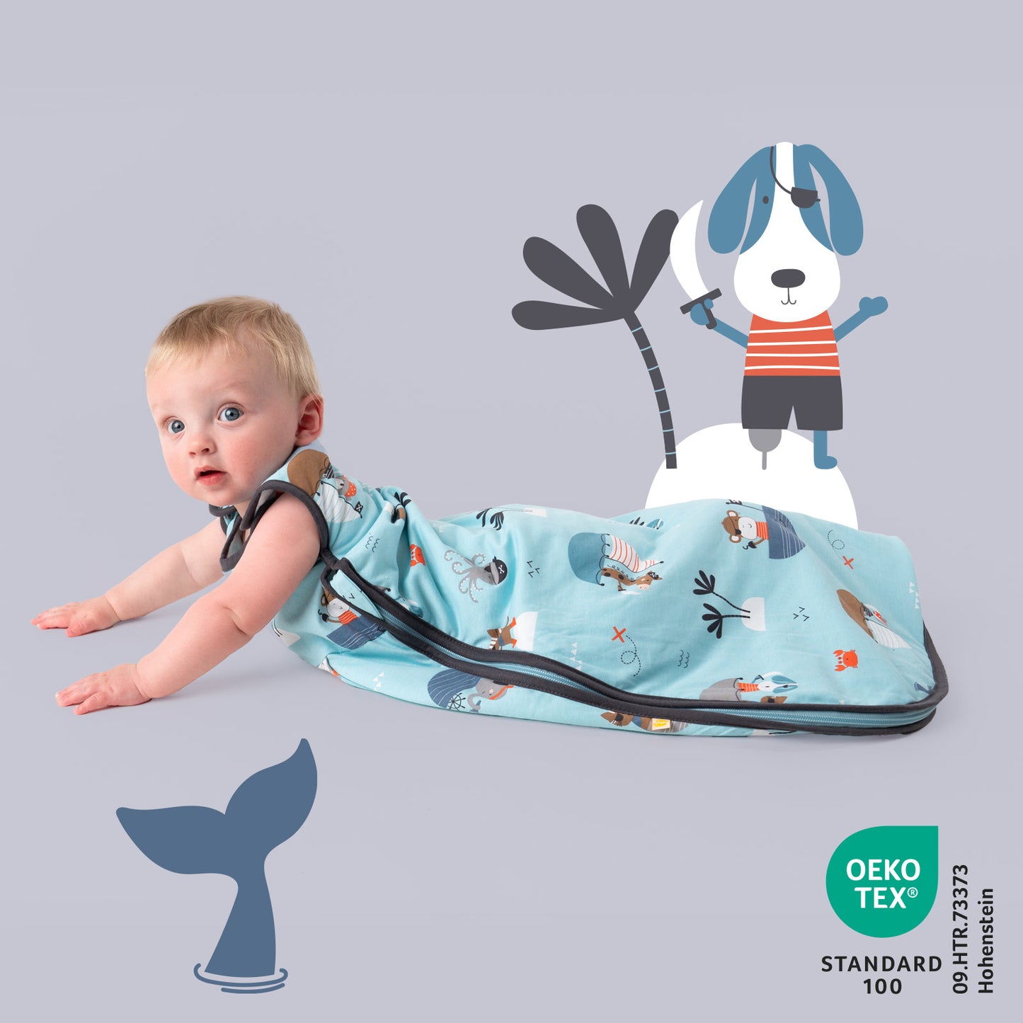 Babyschlafsack 1.0 TOG_Pirat_OEKOTEX_1204