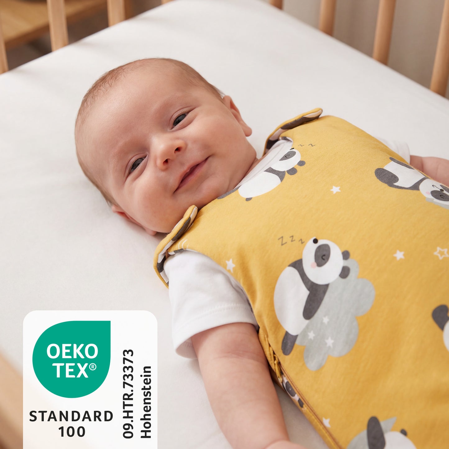 Babyschlafsack 2.5 TOG_Panda_OEKOTEX_1205