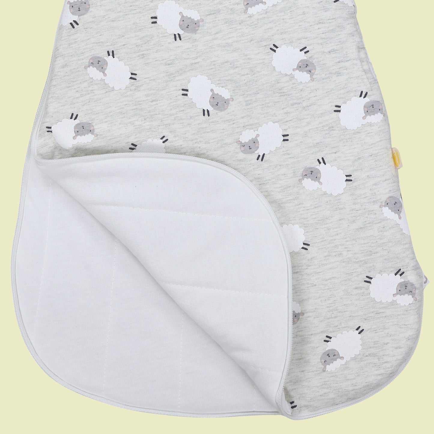 Babyschlafsack 2.5 TOG_Schäfchen_Detailaufnahme_1205