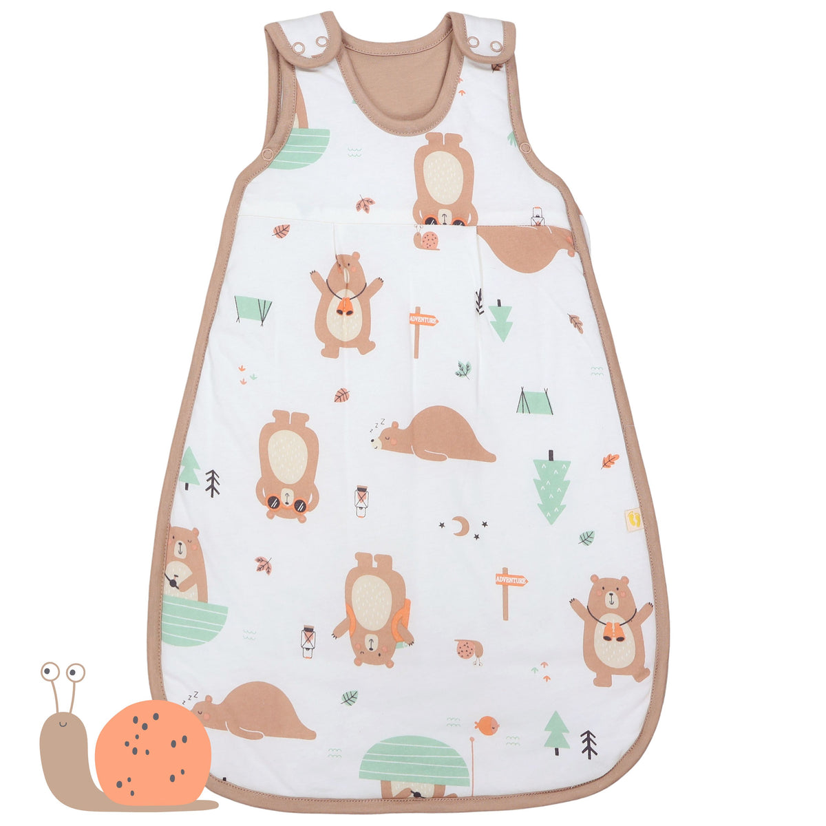 Babyschlafsack 2.5 TOG_Entdecker Bär_Vorderseite_1205