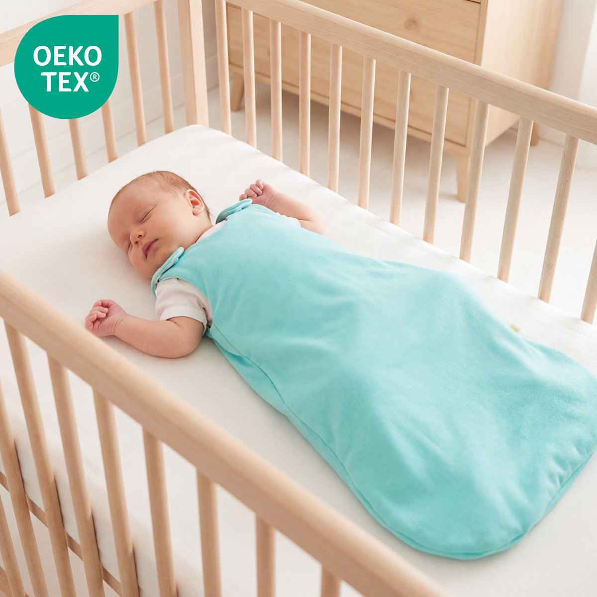 Babyschlafsack 1.0 TOG_Aqua_OEKOTEX_1206