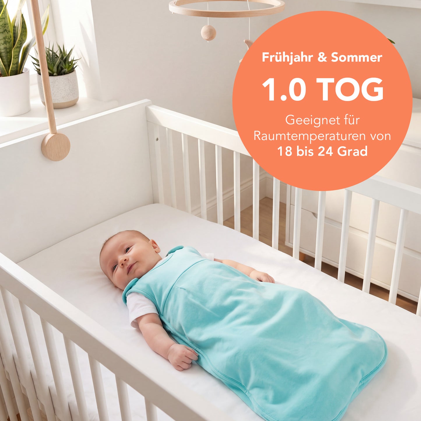 Babyschlafsack 1.0 TOG_Aqua_TOG_1206