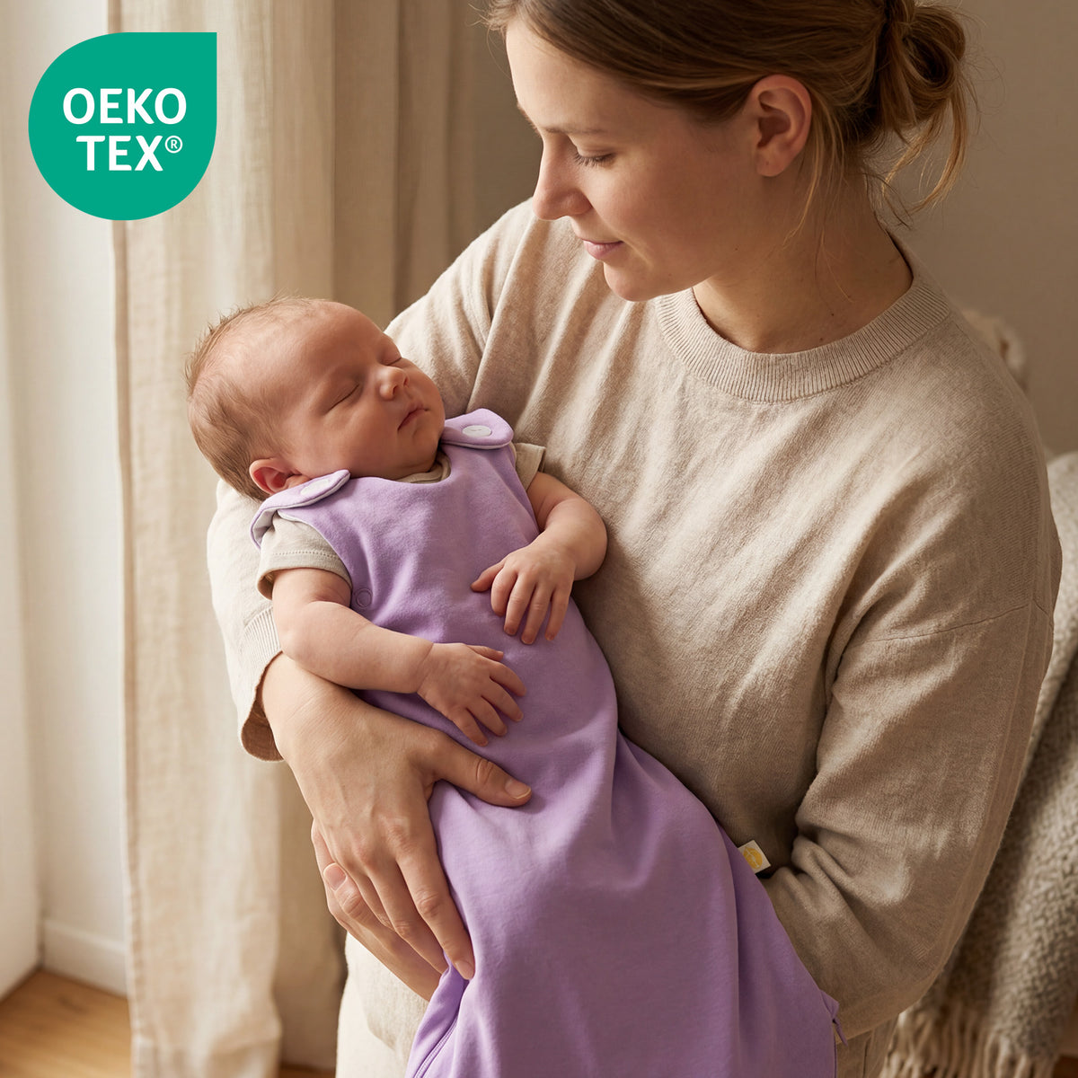 Babyschlafsack 2.5 TOG_Lavendel_OEKOTEX_1207