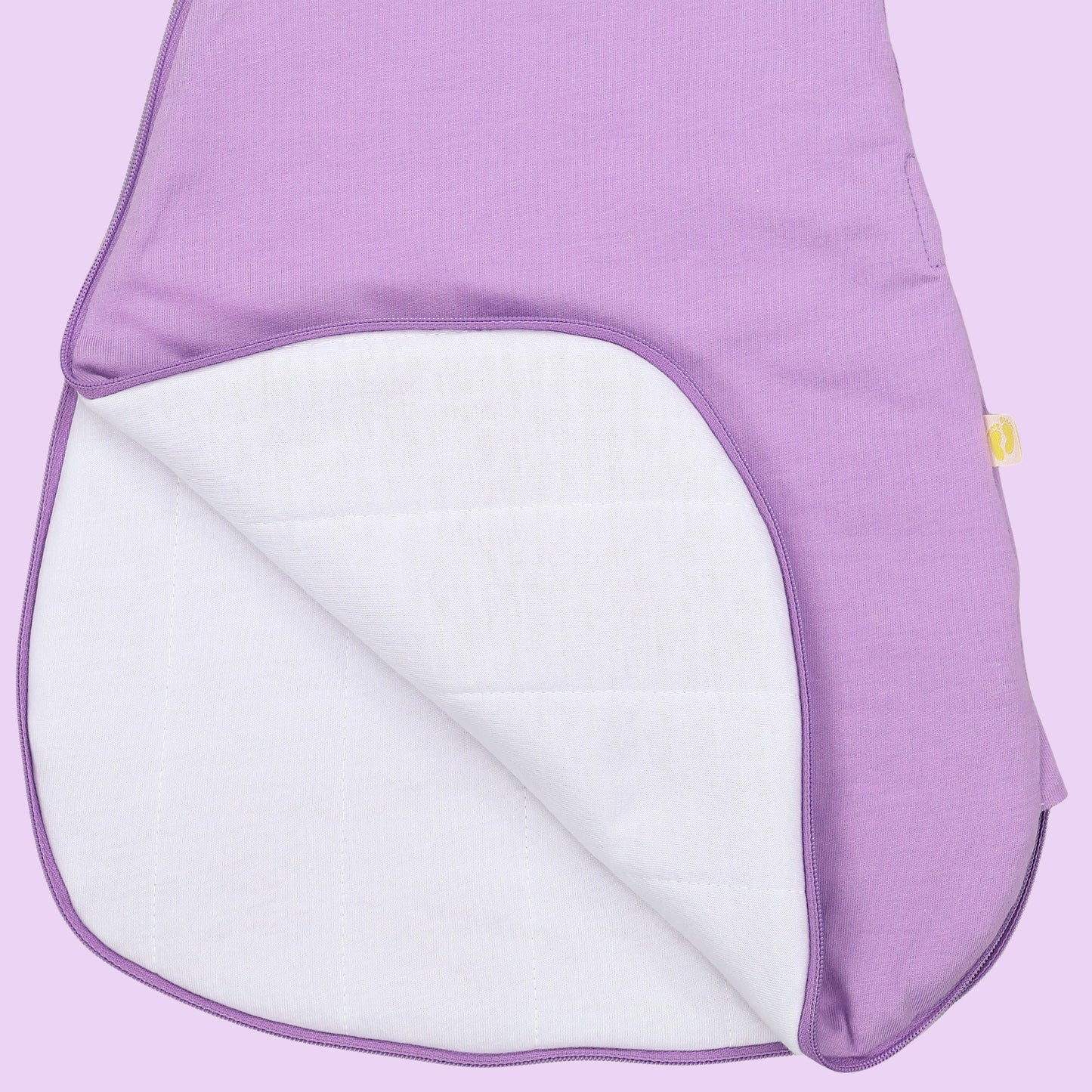 Babyschlafsack 2.5 TOG_Lavendel_Detailaufnahme_1207