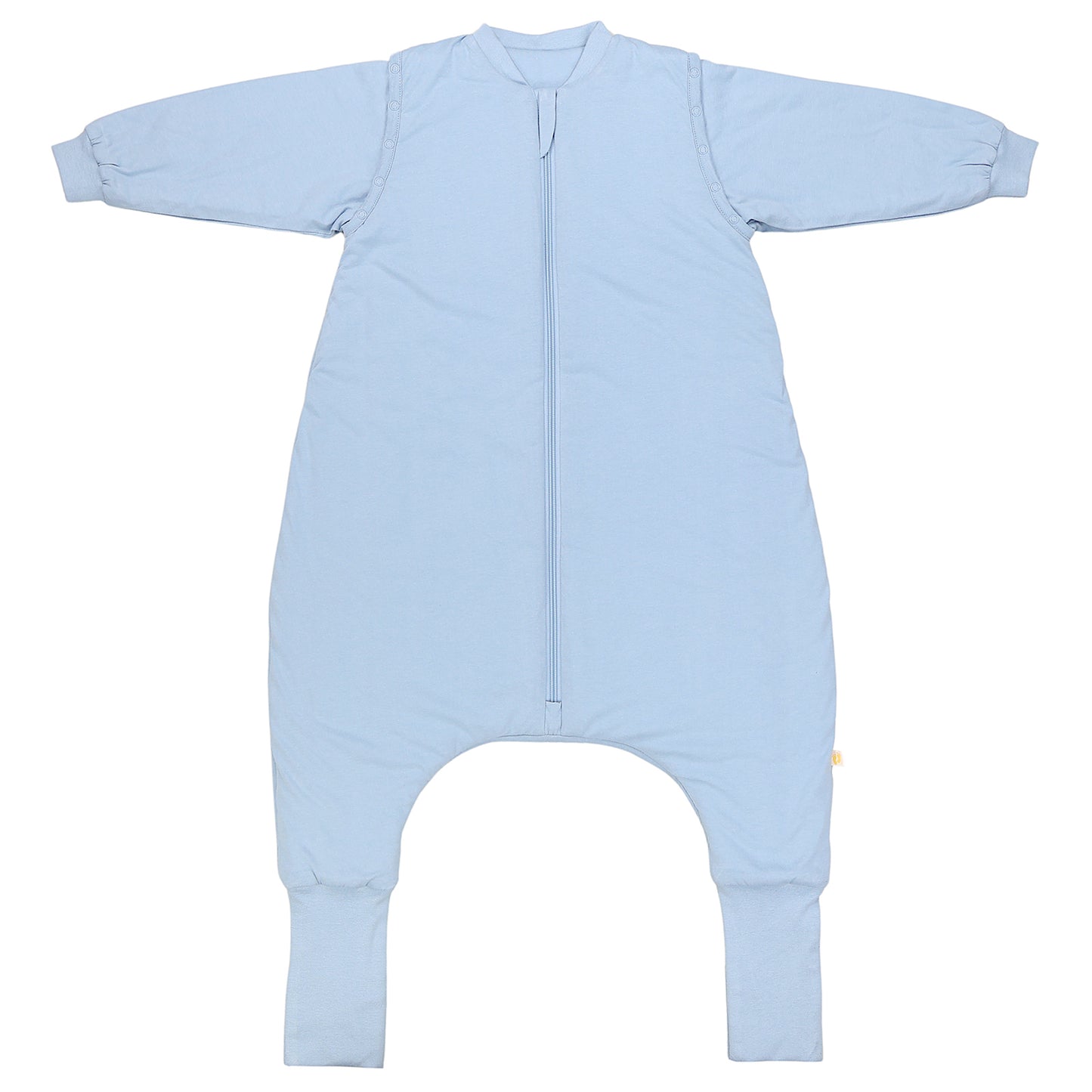 Schlafsack mit Füßen und umklappbaren Bündchen 3.5 TOG_Blue Ice_Vorderseite_1209