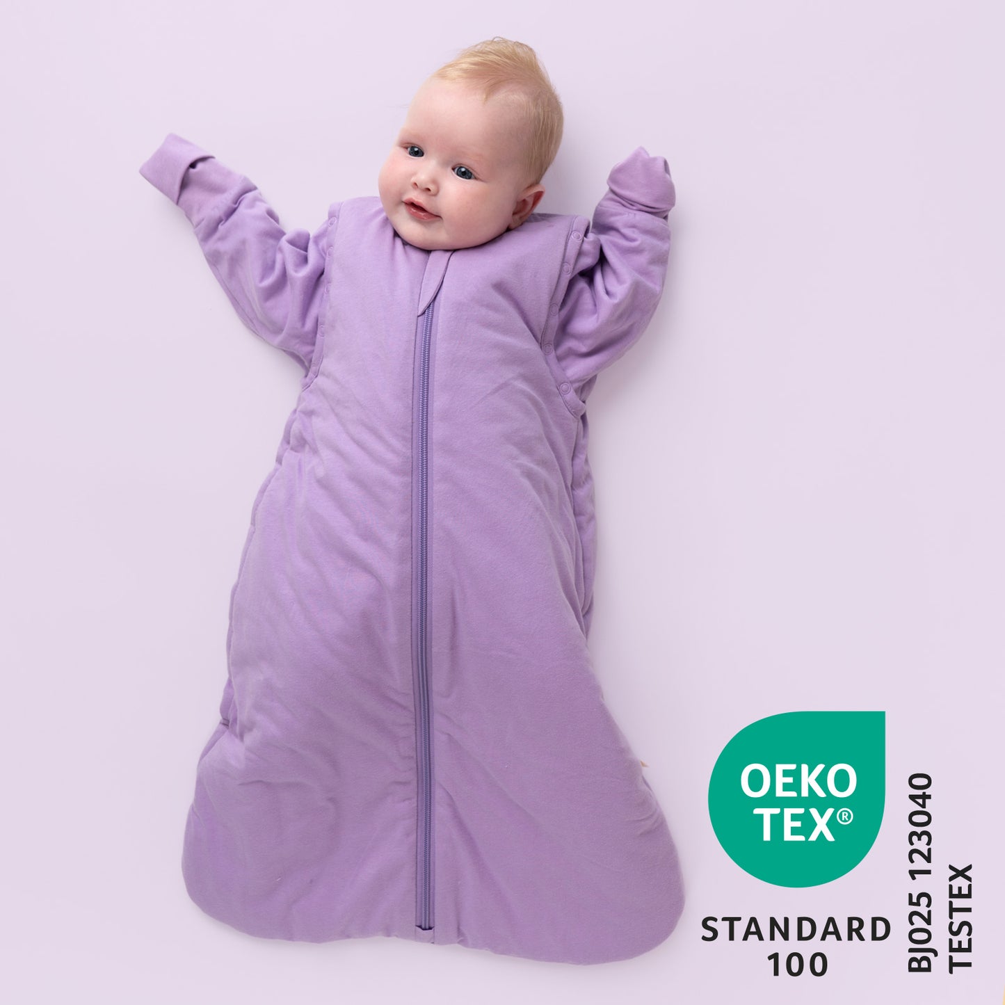 Babyschlafsack 3.5 TOG_Lavendel_OEKOTEX_1210
