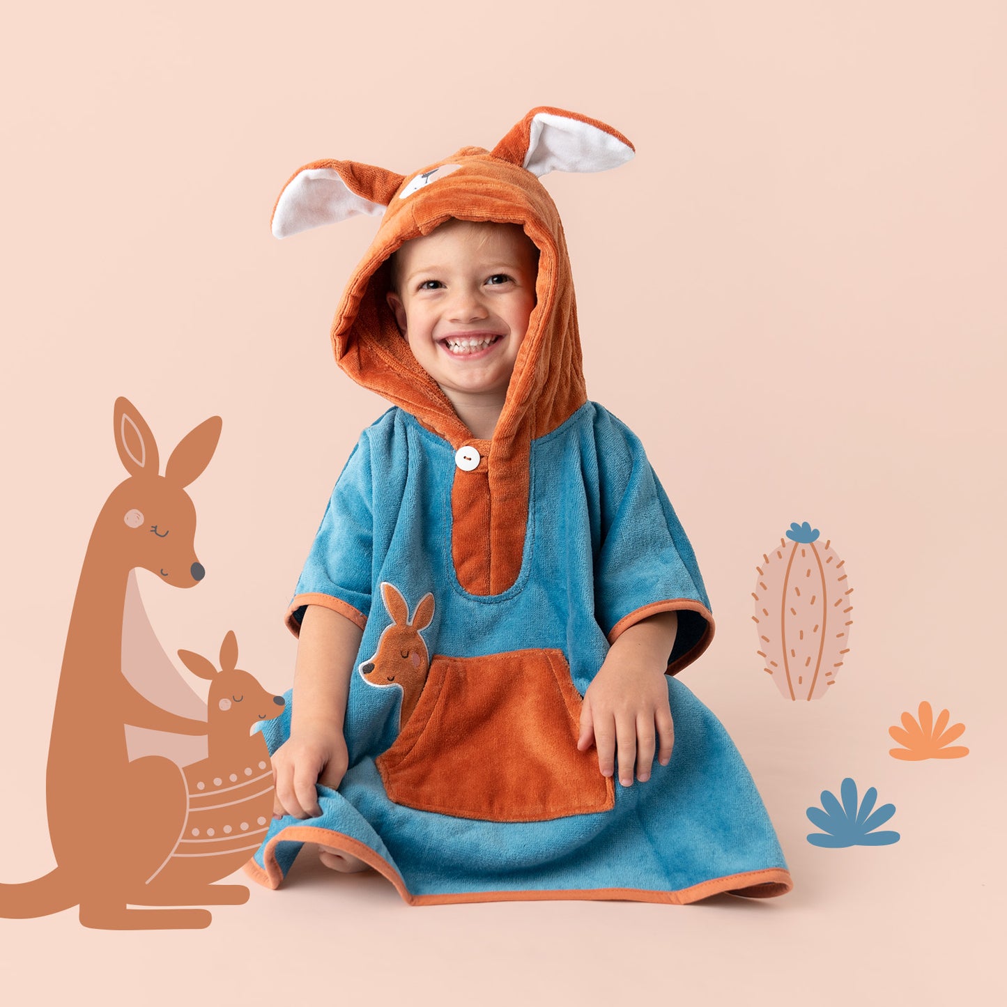 Frottee Badeponcho_Känguru_409_2 - (Bild-40)