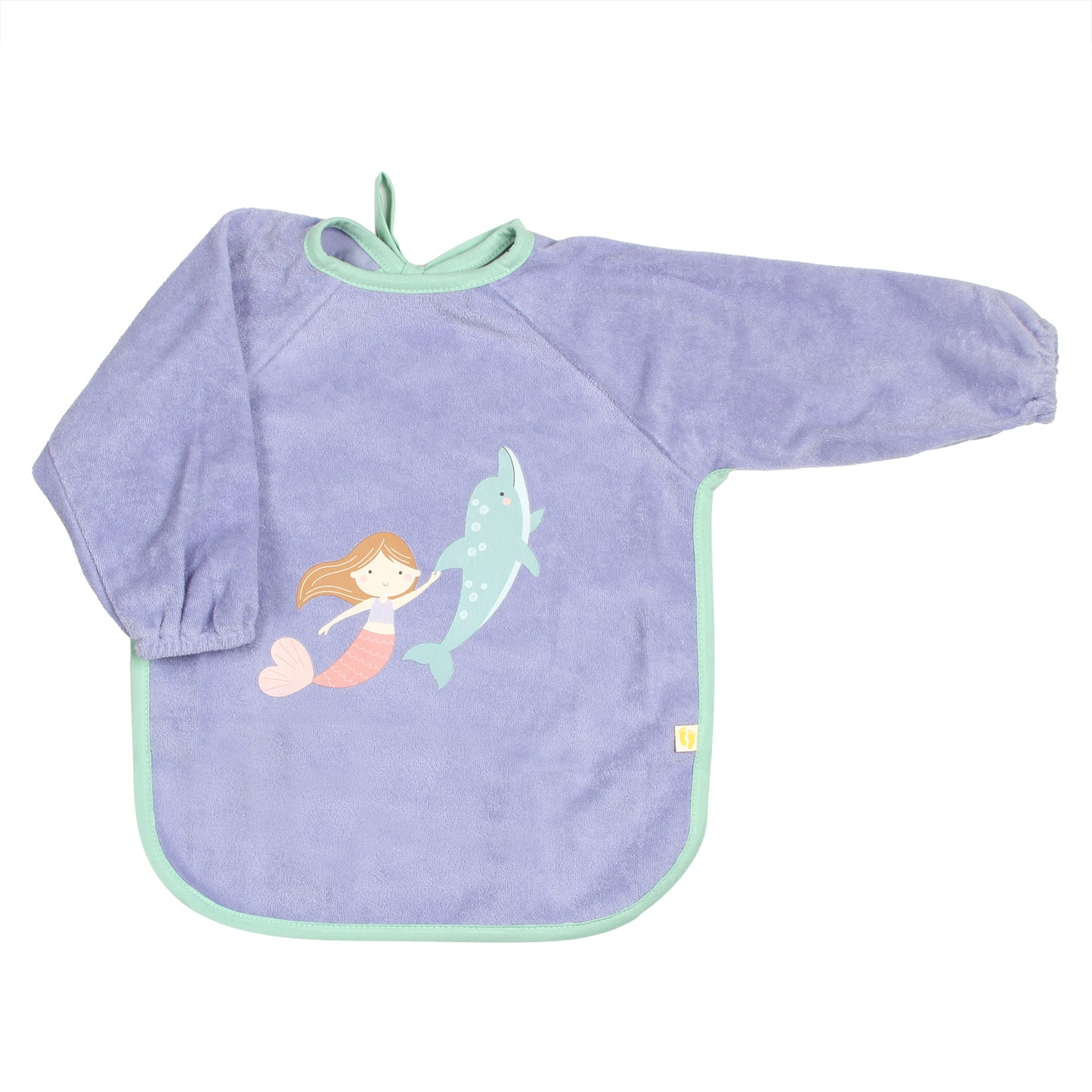 Lätzchen mit Ärmeln wasserfest_Meerjungfrau_2_411