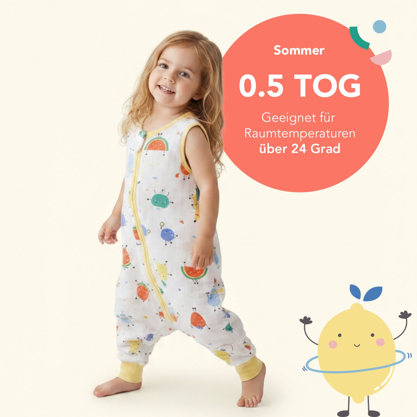 Musselin Schlafsack mit Füßen 0.5 TOG_Fruchtathleten_TOG_412