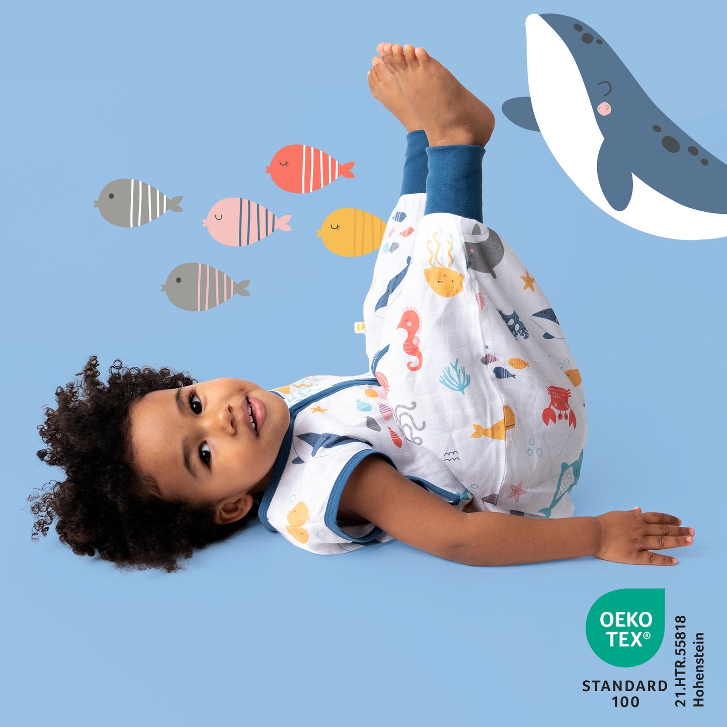schlafsack füße musselin Musselin Schlafsack mit Füßen, 0.5 TOG