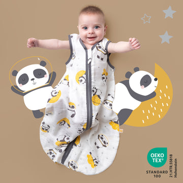 Musselin Babyschlafsack, 0.5 TOG