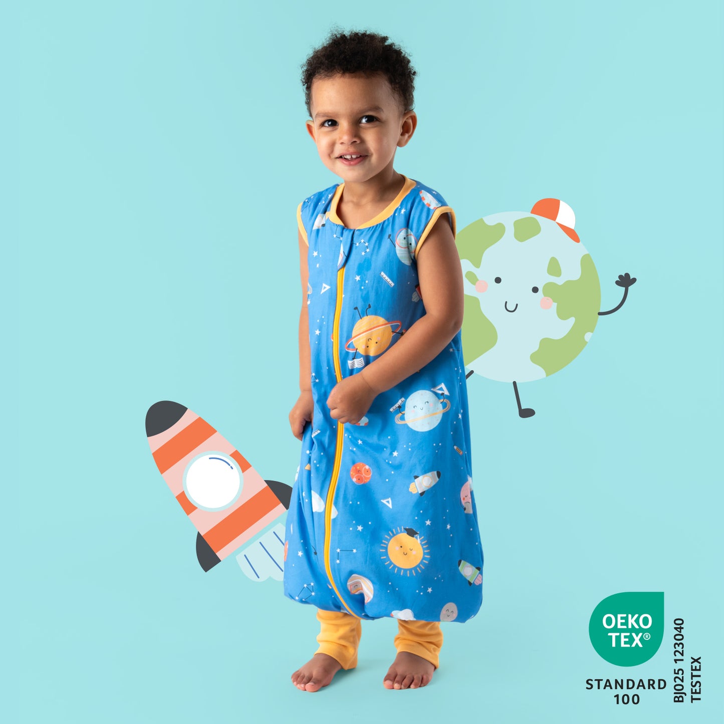 Schlafsack mit Füßen und umklappbaren Bündchen 1.0 TOG_Space_418_2 - (Bild-50)