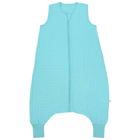 Musselin Schlafsack mit Füßen 0.5 Tog_Aqua_1_422