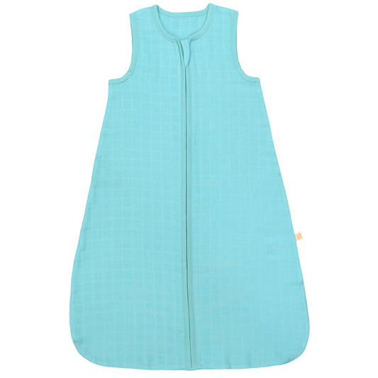 Musselin Babyschlafsack 0.5 Tog_Aqua_1_423