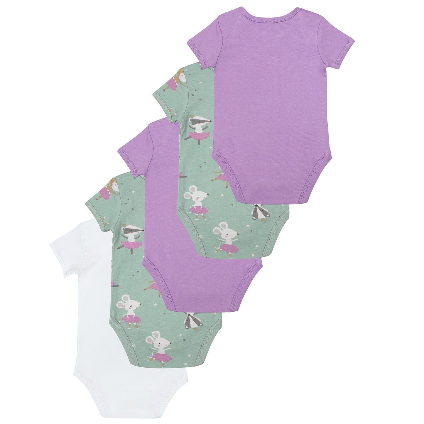 Bio Baby-Bodys kurzarm 5er-Pack_Ballerina_6_430
