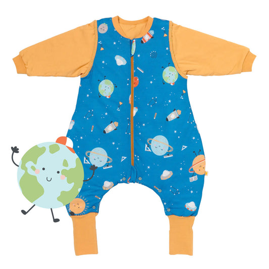 Schlafsack mit Füßen und umklappbaren Bündchen 2.5 TOG_Space_461_1