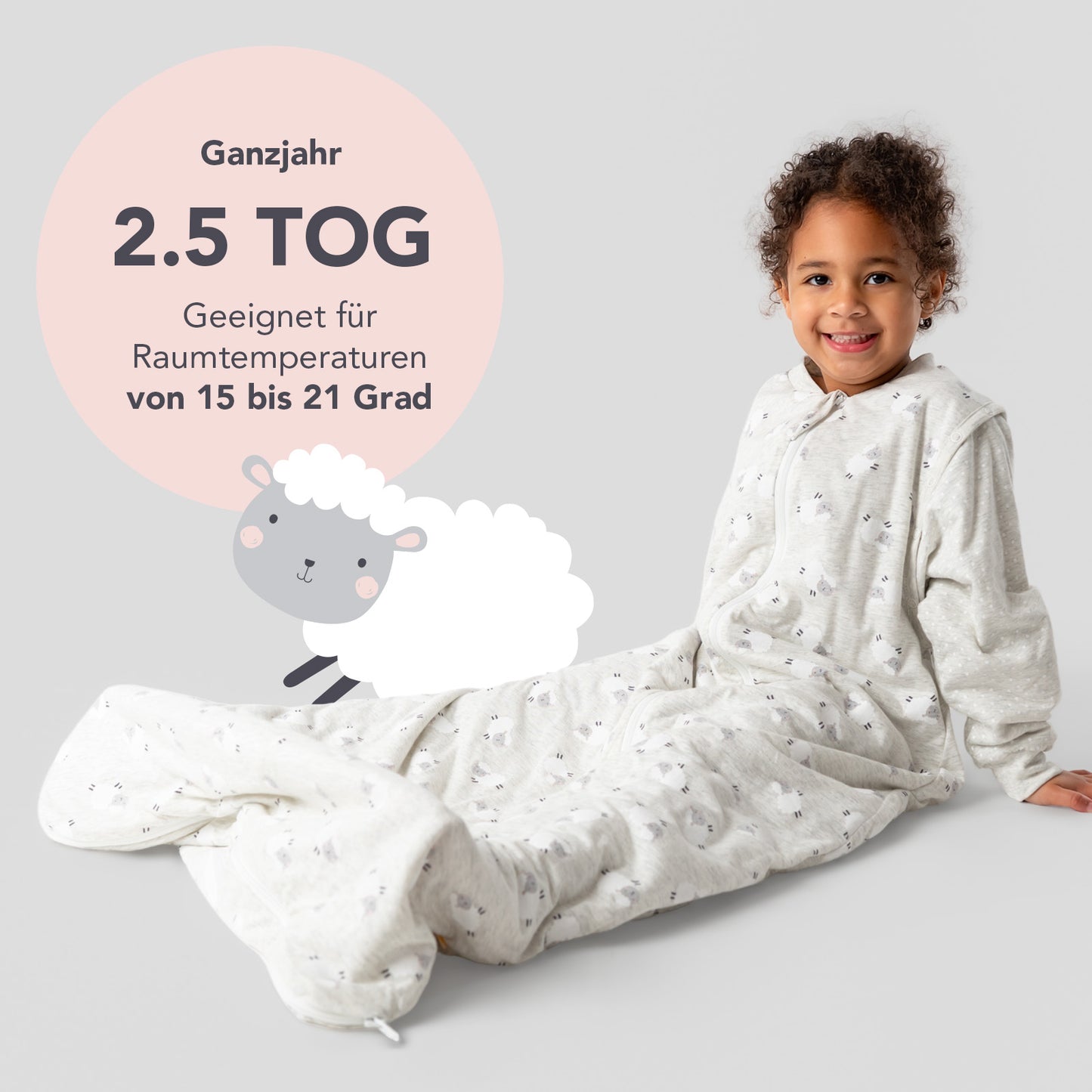 Babyschlafsack 2.5 TOG_Schäfchen_TOG_465