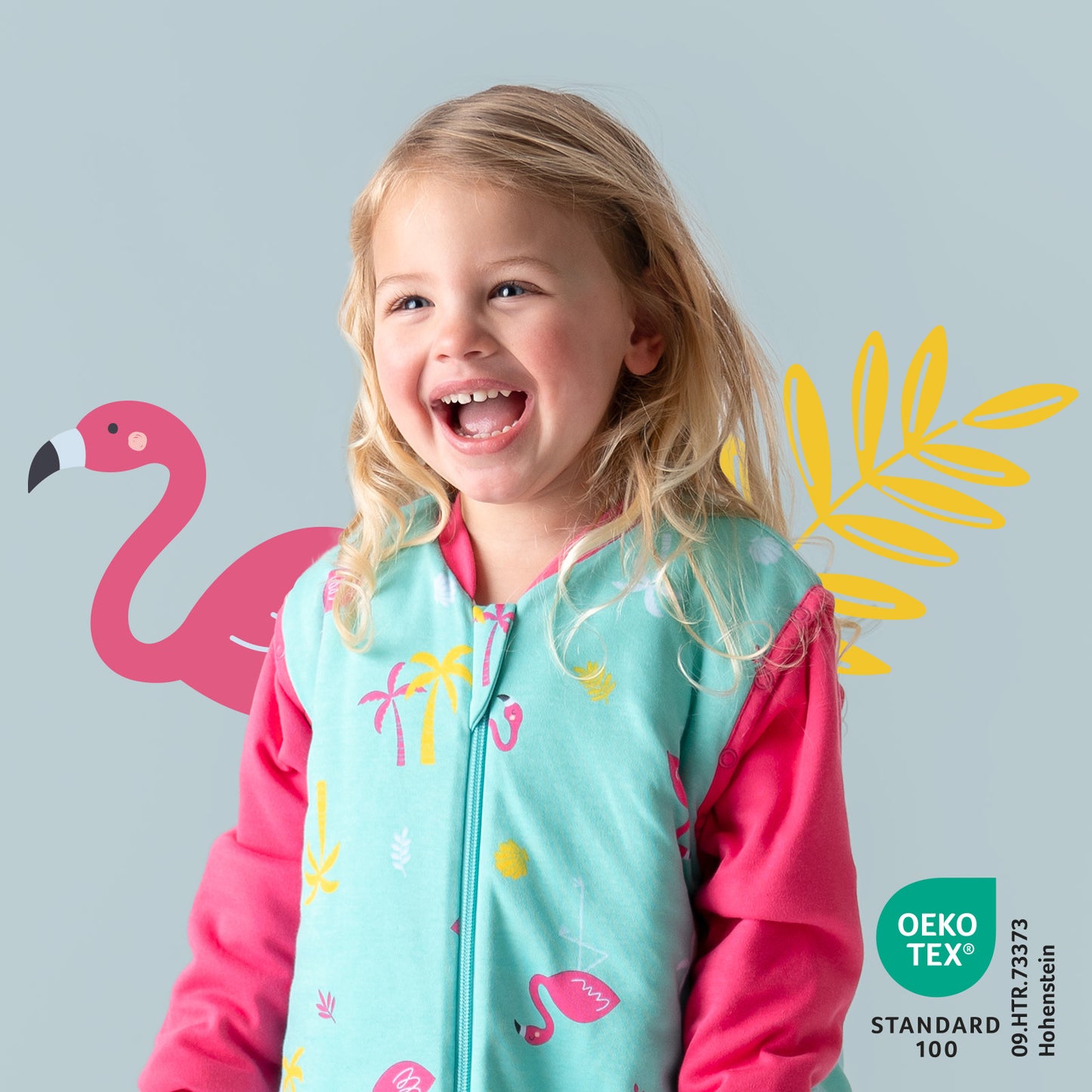 Bio Babyschlafsack 2.5 TOG_Flamingo_466_2 - (Bild-14)